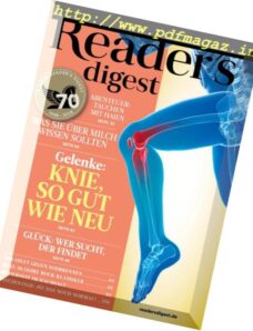 Reader’s Digest Germany – August 2018