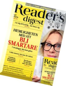 Reader’s Digest Sweden — April 2018