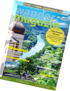 Wander Magazin — Sommer 2018