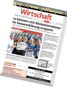 Wiener Wirtschaft — 30 August 2018