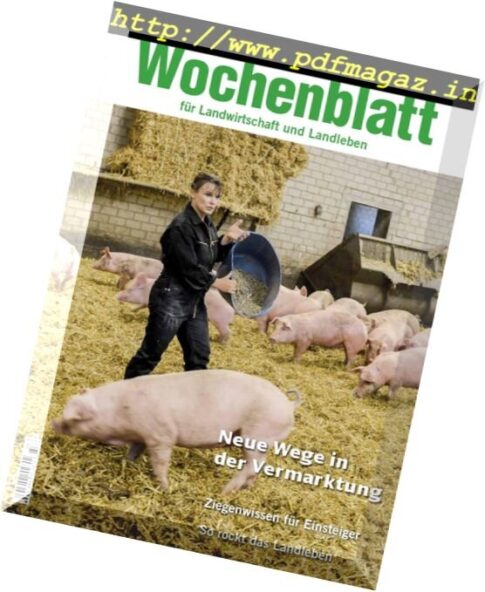 Wochenblatt – 14 August 2018