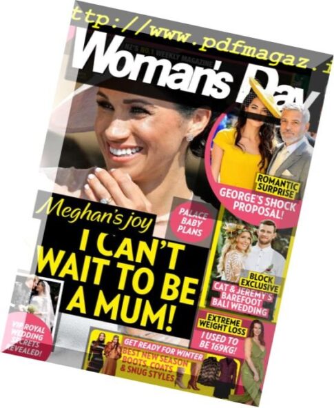 Woman’s Day New Zealand — June 06, 2018