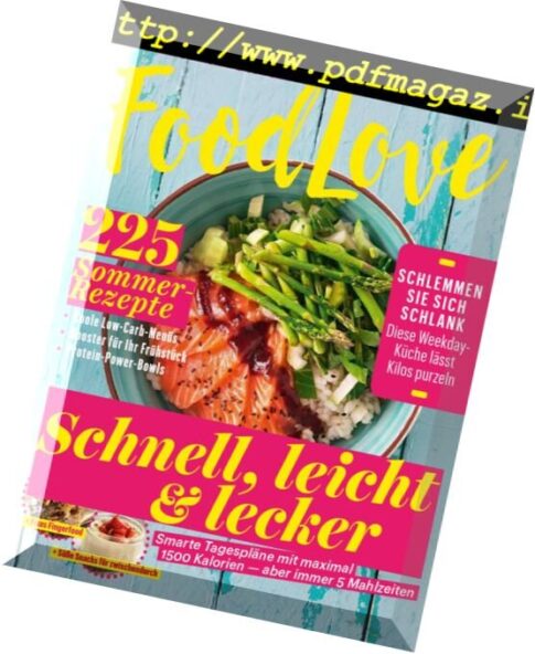 Women’s Health Germany Guide — Food Love — Nr.1, 2018