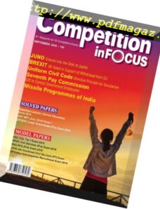 Competition in Focus — October 2016