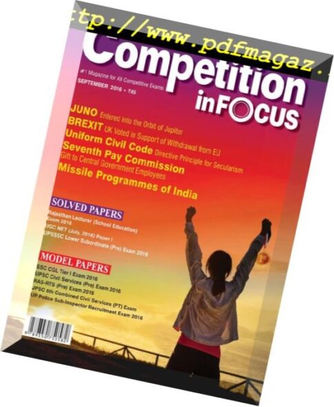 Competition in Focus – October 2016