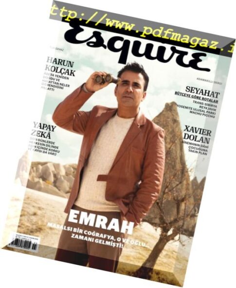 Esquire Turkey – Kasim 2016