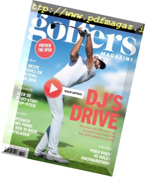 Golfers Magazine – juli 2018