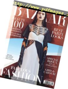 Harper’s Bazaar Romania — noiembrie 2016