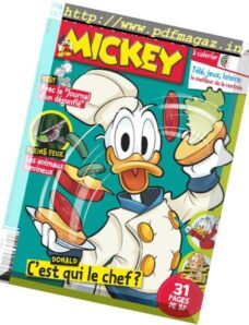 Le Journal de Mickey – 05 septembre 2018