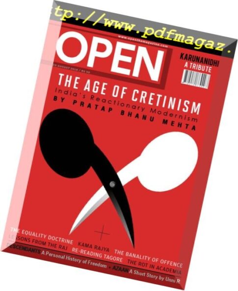 Open Magazine — August 20, 2018