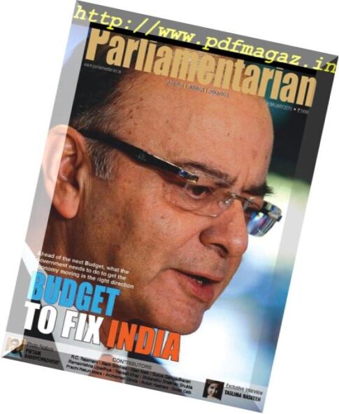 Parliamentarian — February 2016