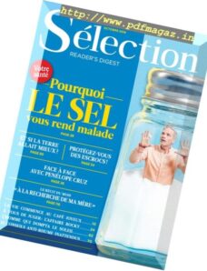 Selection Reader’s Digest France – Octobre 2018