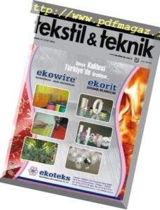 Tekstil Teknik – December 2016