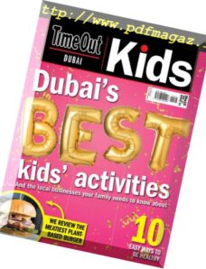 TimeOut Dubai Kids – October 2018