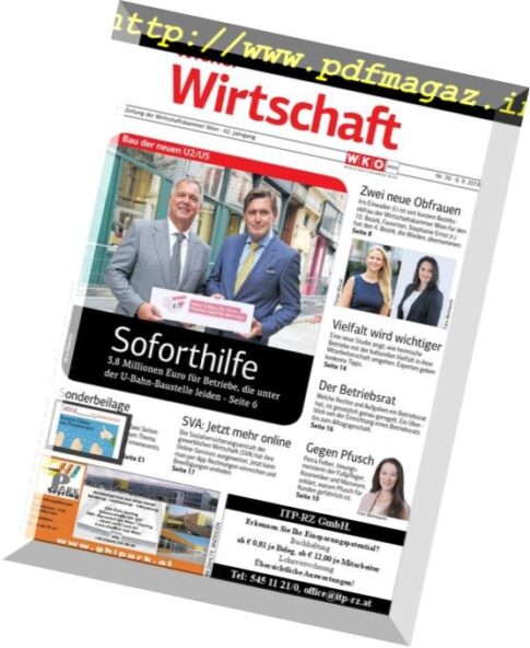 Wiener Wirtschaft – 6 September 2018