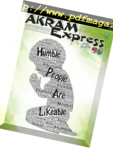 Akram Express – English Edition – August 2018