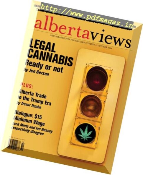 Alberta Views Magazine — October 2018