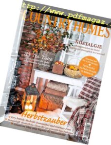 Country Homes Germany – August 2018