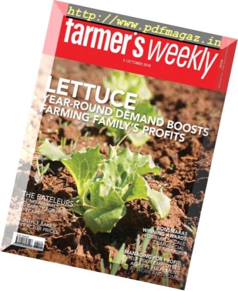 Farmer’s Weekly – 05 October 2018
