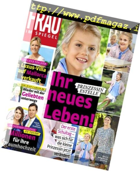 Frau im Spiegel – 29 August 2018