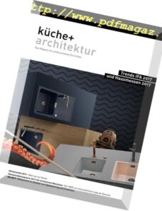Kuche+Architektur — November 2017