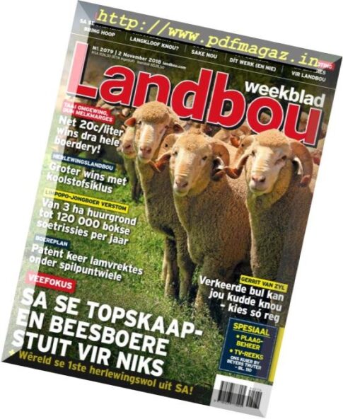 Landbouweekblad — 02 November 2018