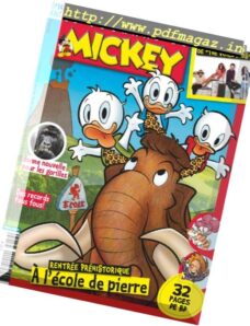 Le Journal de Mickey – 12 septembre 2018
