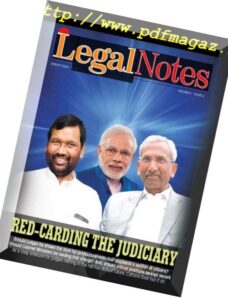 Legal Notes – August 2018