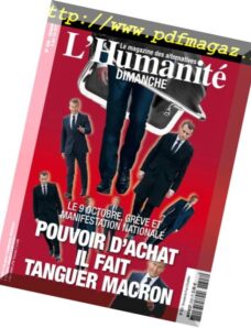 L’Humanite Dimanche — 4 Octobre 2018