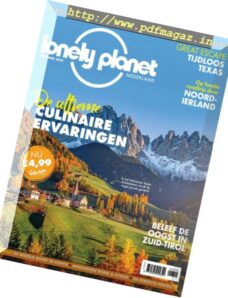 Lonely Planet Traveller Netherlands – oktober 2018