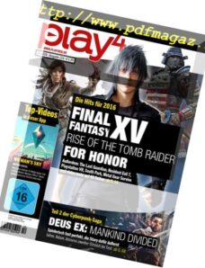 Play4 Germany – Oktober 2016