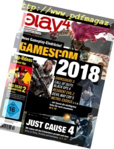 Play4 Germany – Oktober 2018