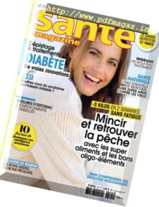 Sante Magazine – Novembre 2018