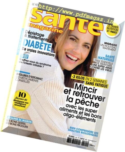 Sante Magazine – Novembre 2018