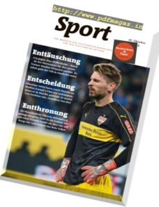 Sport Magazin – 28 Oktober 2018