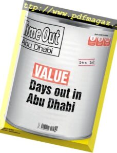 TimeOut Abu Dhabi – September 19, 2018