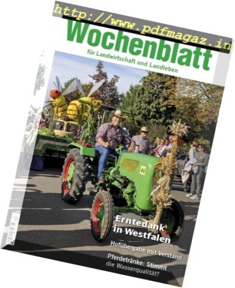 Wochenblatt – 02 Oktober 2018