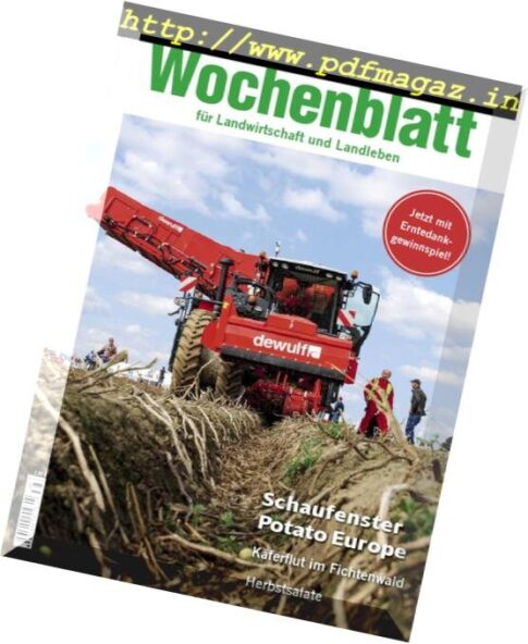 Wochenblatt — 18 September 2018