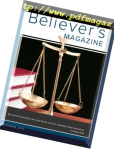 Believer’s Magazine – November 2018
