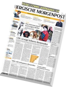 Bergische Morgenpost — November 2018