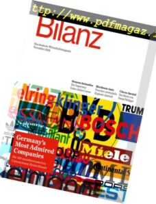 Bilanz Deutsche – November 2018