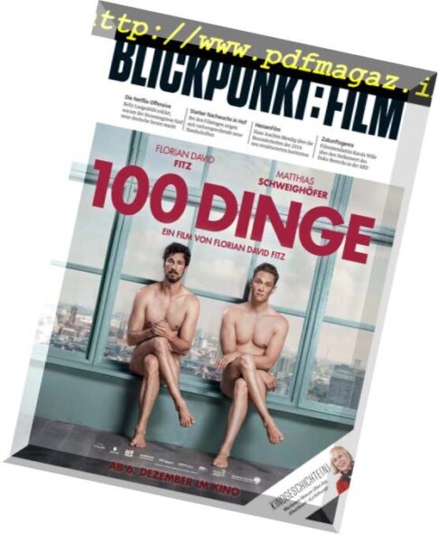 Blickpunkt Film – 5 November 2018