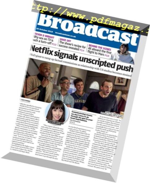 Broadcast Magazine — 26 October 2018