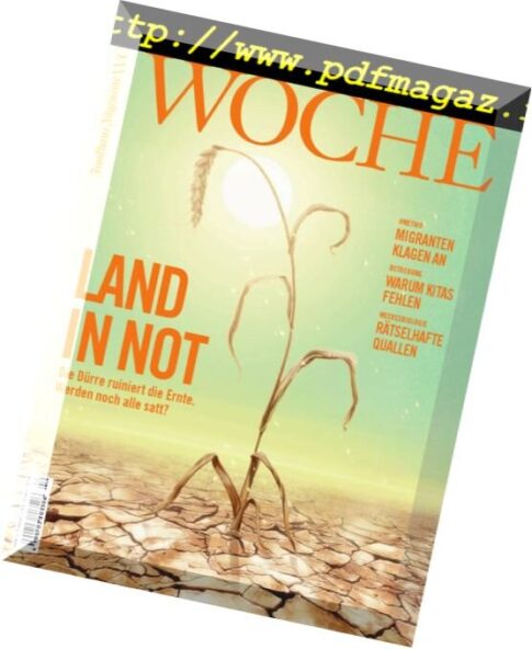 Frankfurter Allgemeine Woche – 03 August 2018