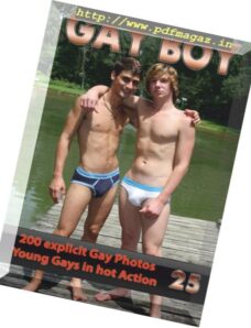 Gay Boys Nude Adult Photo Magazine – October 2018