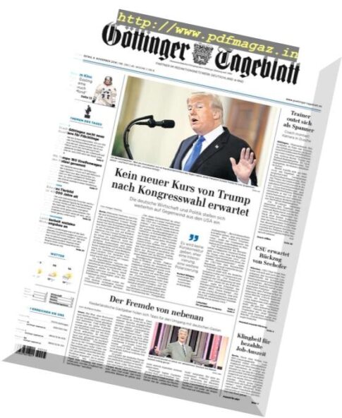 GOttinger Tageblatt – November 2018
