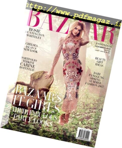 Harper’s Bazaar Indonesia — Desember 2016