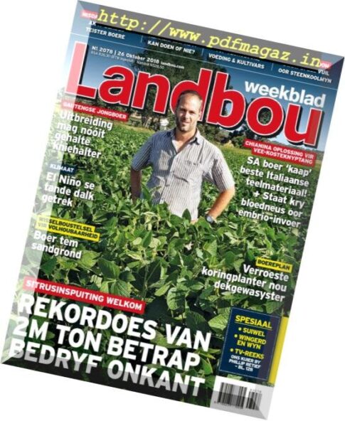 Landbouweekblad – 26 Oktober 2018