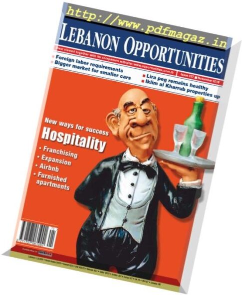 Lebanon Opportunities — November 2018