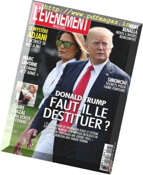 L’Evenement Magazine — Octobre-Novembre 2018